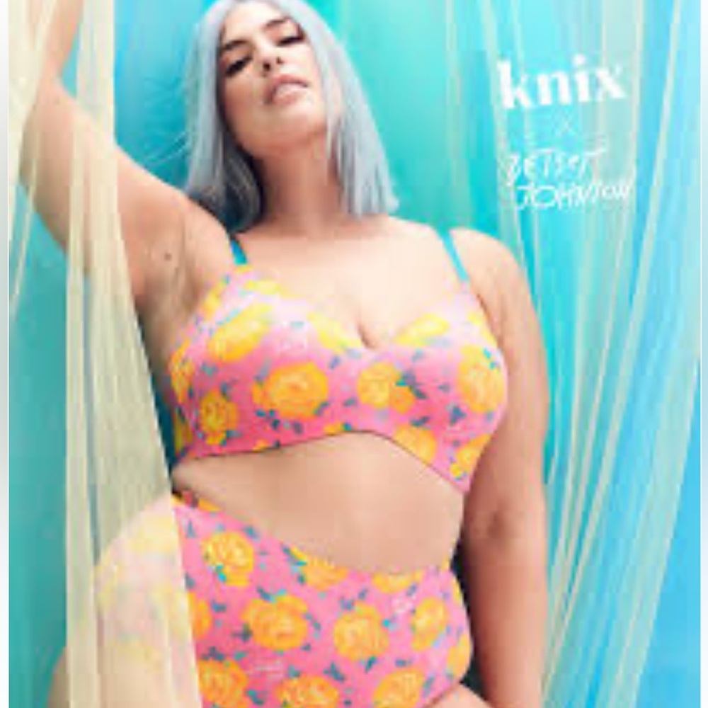 Knix wingwoman Betsey Johnson collab bra